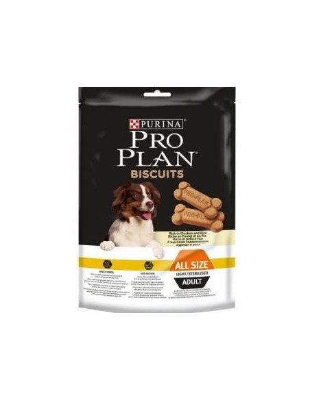 Pro Plan Canine Adult Biscuits Light Caja 4X400 Gramos Purina Vet
