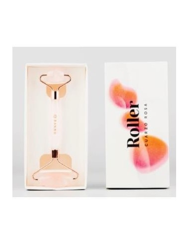 Banbu Jade Roller  Cuarzo Rosa Rojeces Facial. Banbu