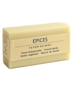 Jabon En Pastilla De Hierbas Aromaticas Finas 100G Savon Du Midi
