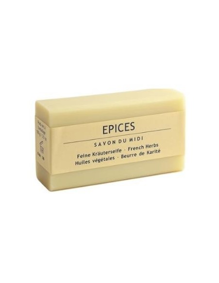 Jabon En Pastilla De Hierbas Aromaticas Finas 100G Savon Du Midi