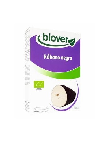 Rabano Negro Bio 20 Ampollas de Biover