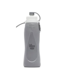 Botella Plegable Bbo Gris 500 Mililitros Irisana
