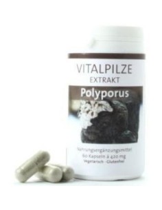 Polyporus 60 Cápsulas  Pilze Wolhrab