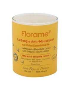 Vela Ambiental Antimosquitos 170 Gramos Florame