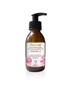 Aceite De Masaje Sensual 120 Mililitros Florame