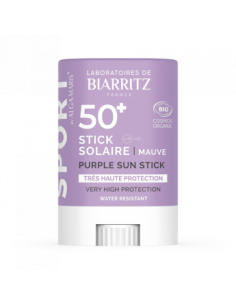 Stick Solar Sport Spf50+ Lila 12 Gramos Alga Maris - Lab. Biarritz