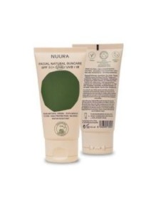 Crema Solar Facial Spf50+ 50 Mililitros Eco Nuura