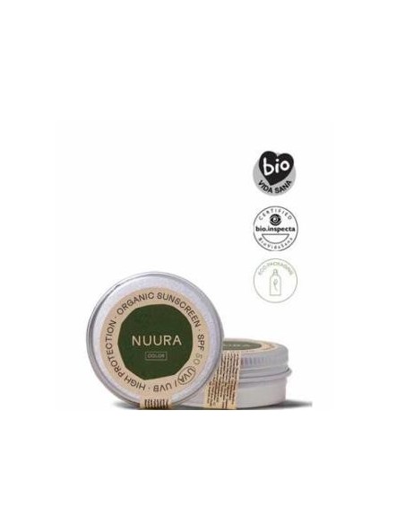 Lata Solar Facial Natural Color Spf50 18 Mililitros Nuura