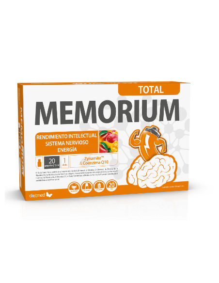 Memorium Total  20 X 15 Ml Ampollas De Dietmed
