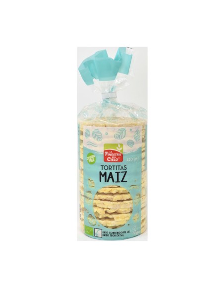Tortitas Maiz Con Sal Y Sin Gluten Bio 120G De Finestra