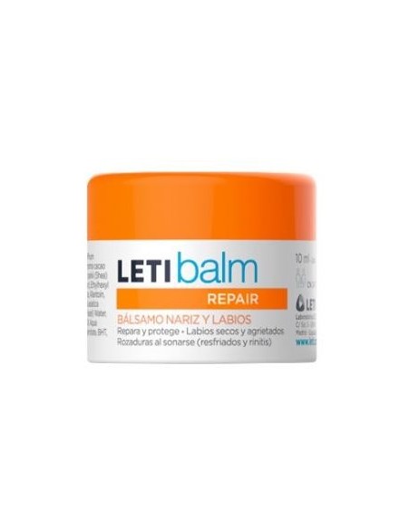 Letibalm Repair Pediat Balsamo Nariz-Labios 10 Ml Leti