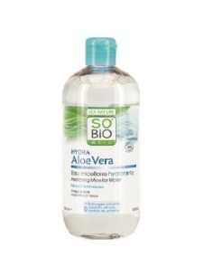 Agua Micelar Hidrantante Aloe Vera 500 Mililitros Bio So´Bio Etic