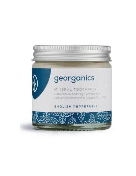 Dentifrico Mineral Menta Crema 60 Mililitros Georganics