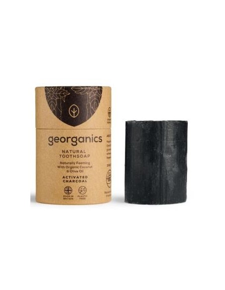 Dentifrico Solido Carbon Activado 60 Mililitros Georganics