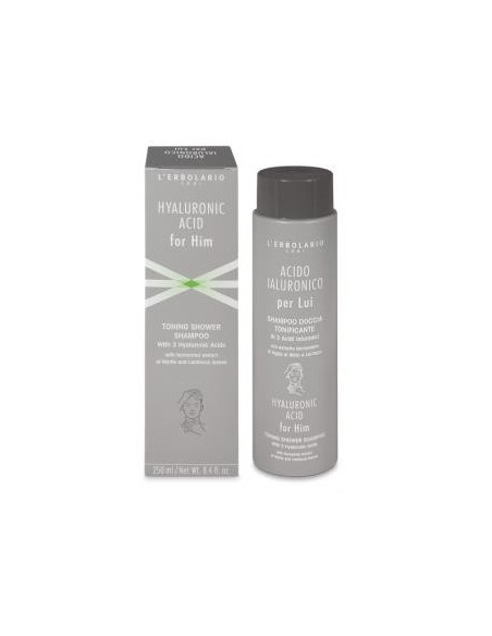 Acido Hialuronico Hombre  Champu Ducha 250 Mililitros L´Erbolario