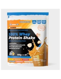 Whey Protein 100% Shake Halzenut Cream 900 Gramos Named Sport
