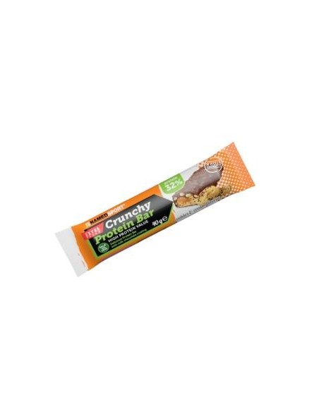 Crunchy Protein Bar Cookies Cream Barritas 24Uds. Named Sport