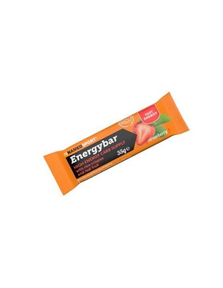 Energybar Strawberry Barritas 12Uds. Named Sport