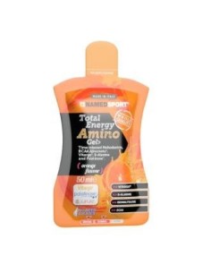 Total Energy Amino Gel Orange Flavour 32Geles. Named Sport