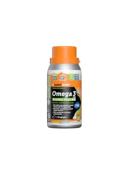 Omega 3 Souble Plus++ 60 Perlas. Named Sport