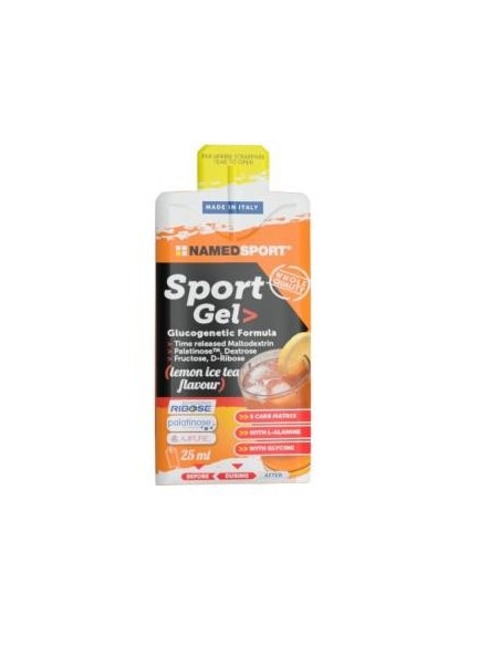 Sport Gel Lemon Ice Tea 32Geles. Named Sport