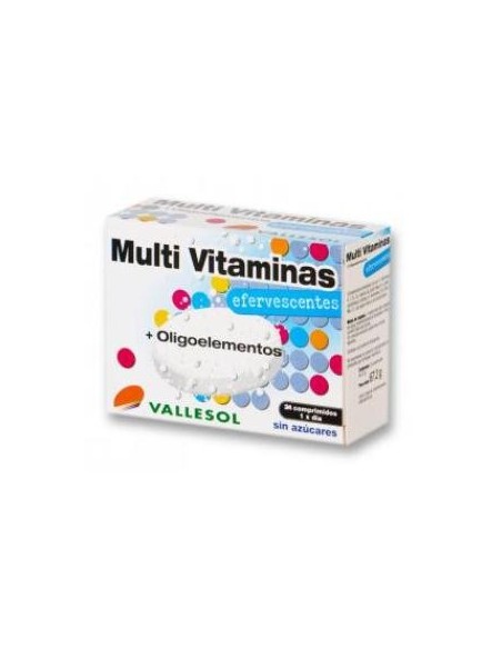 Vallesol Multivi+Olig Efervescente 24 comprimidos - Valleso