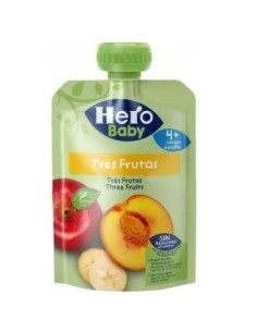 Herobaby 3 Frutas 100 Gramos Hero