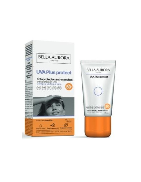 Solar Uva Plus Spf50+ Antimanchas 50 Mililitros Bella Aurora