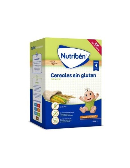 Nutriben Cereales S/Gluten 600 Gramos Nutriben