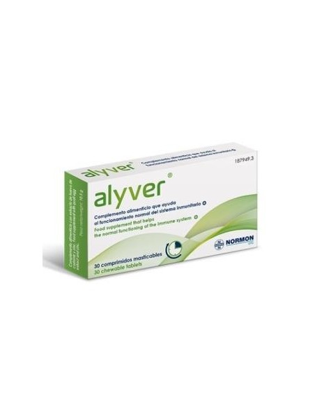 Alyver 30 Comp Masticables Normon