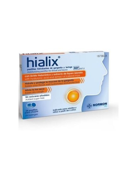Hialix Expo 24 Pastillas Para Chupar Normon