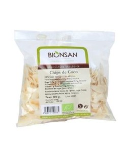 Chips De Coco 100 Gramos Eco Bionsan