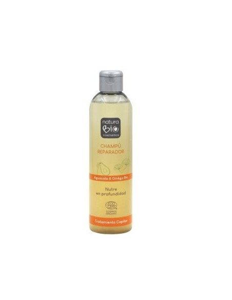 Champu Reparador Aguacate-Ginkgo 250 Mililitros Naturabio Cosmetics