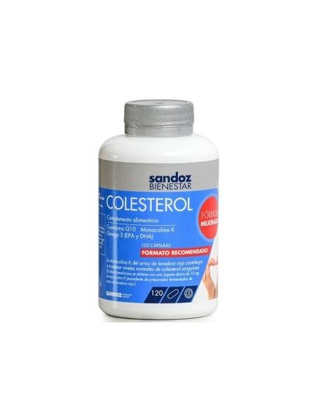 Sandoz Bienestar Colesterol 120 Caps Sandoz Bienestar