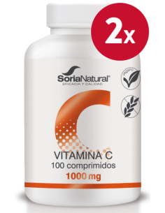 Pacote de 2 unidades de Vitamina C de Liberação Sustentada 1000Mg 1