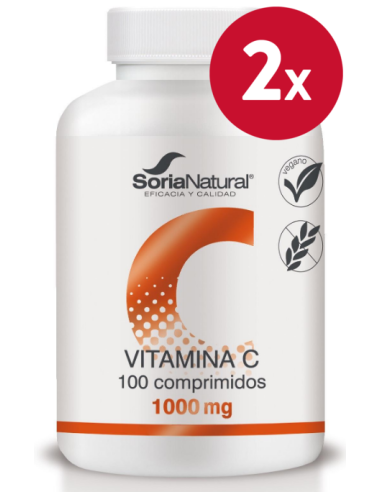 Pacote de 2 unidades de Vitamina C de Liberação Sustentada 1000Mg 1