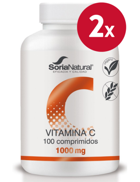 Pacote de 2 unidades de Vitamina C de Liberação Sustentada 1000Mg 1