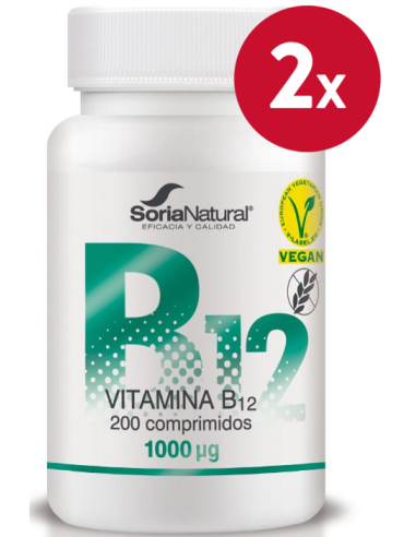 Pacote de 2 pcs Vitamina B12 de Liberação Sustentada 250Mg
