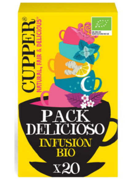 Pack Variado Bio, 20 sobres de Cupper
