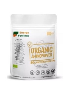Organic Aminopower 80% Neutro 200 Gramos Eco Vegan Sg Energy Feelings