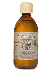 Aloe Zumo Pulpa 1L Aloe Vida  Natural y Refrescante