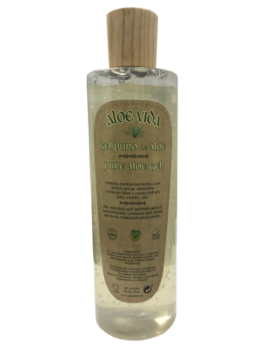 Gel Puro de Aloe Vera 500 ml Aloe Vida  Hidratación Natural