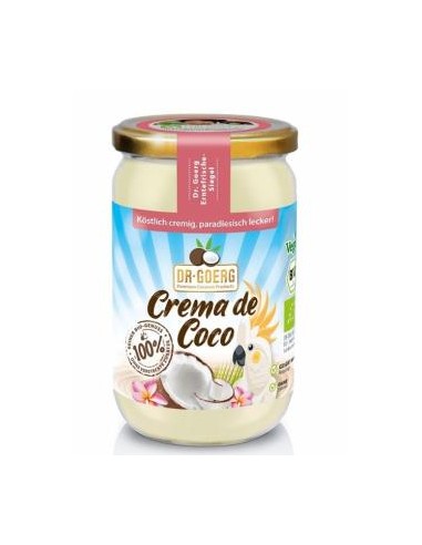 Crema de Coco Dr. Goerg 200g | Natural y Cremosa