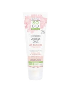 Champu Suave Leche Almendras-Proteinas Arroz 250 Ml de So´Bio Etic