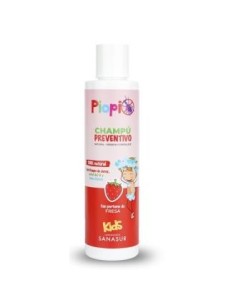 Champú Piopio Prevent Piojos Fresa 200ml Sanasur eficaz