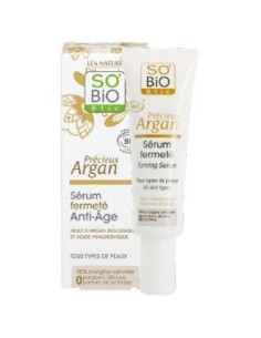 Serum Reafirmante Antiedad Hialuronico-Argan 30 Mililitros So´Bio Etic