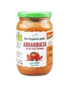 Salsa De Tomate Arrabbiata 325 Mililitros Demeter Bio Organica Italia