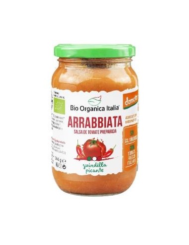 Salsa Tomate Arrabiata 345 Ml Bio de Bio Organica Italia