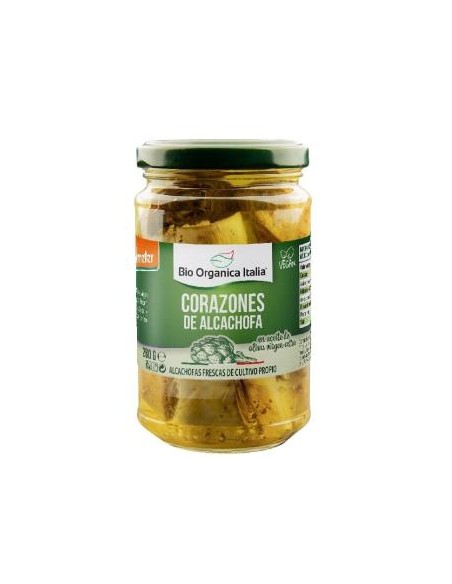 Alcachofa Corazones Bio Orgánica 280g Demeter Italia