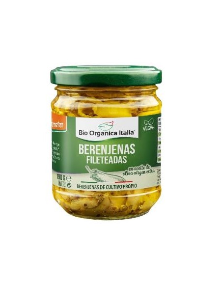 Berenjenas En Aceite 190 Gramos Demeter Bio Organica Italia